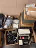 Calculators, two-hole punches, headsets, triple carbon paper, stacking trays, binders, etc.
