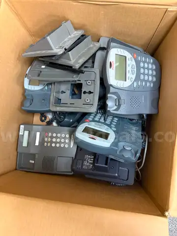 Various Avaya and Lucent phones (Boxes WW-ZZ)