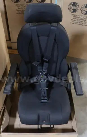 BEARCAT, MRAP, ARMORED VEHICLE SEAT.  BUCKET 5 PT HARNESS