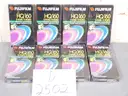 8 new fuji vcr tapes