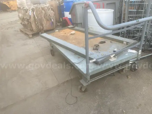 rolling flat cart