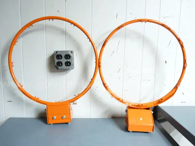 2 new basketball hoops