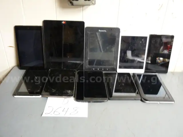 10 untested mixed tablets