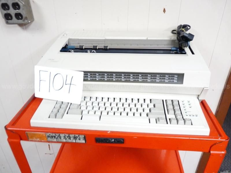 Aazon.co : IB Lexark Wheelwriter 1000 Typewriter - Sall Carriage