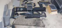 Police equipment from Explorer and Tahoe