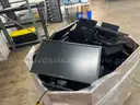 One Lot Of 37 Dell / ViewSonic Monitors 19&#x22; - 24&#x22; with Stands
