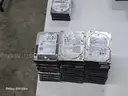 Lot of 119 Hard drives SAS Mix Capacity 900GB / 600GB / 1TB / 2TB/ 4TB / 6TB