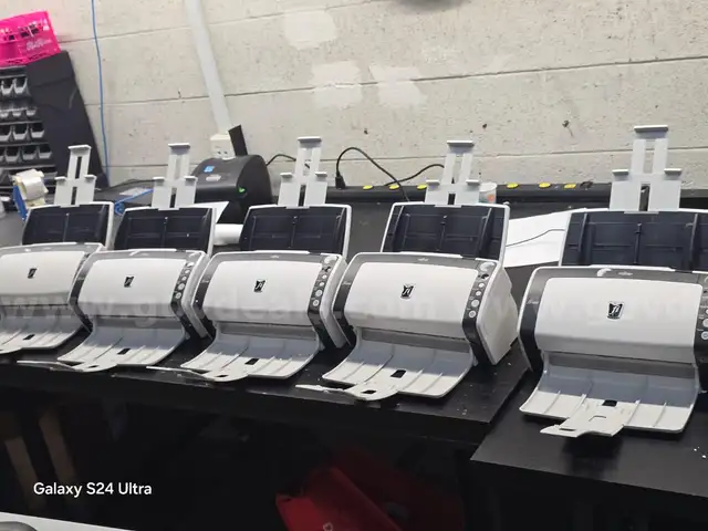 Lot of 10 fujitsu scanners -tested and functional