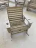 Outdoor Patio Furniture - Benches and Rocking Chairs