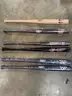Lot of misc box items-2 &#x22;Ballpark&#x22; Orioles baseball bats, 2 &#x22;Orioles&#x22; baseball bats, 2 &#x22;Washington Nationals&#x22; bats, &#x22;DH&#x22;