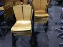 Wooden Metal Stacking Chairs (10)