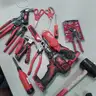 Box of Miscellaneous Assorted Tools &#x22;JM&#x22;