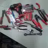 Box of Miscellaneous Assorted Tools &#x22;JM&#x22;