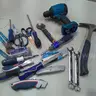 Box of Miscellaneous Assorted Tools &#x22;JM&#x22;