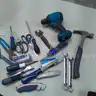Box of Miscellaneous Assorted Tools &#x22;JM&#x22;