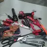 Box of Miscellaneous Assorted Tools &#x22;JM&#x22;