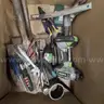 Box of Miscellaneous Assorted Tools &#x22;JM&#x22;