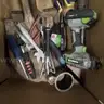 Box of Miscellaneous Assorted Tools &#x22;JM&#x22;