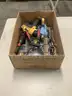 Lot of misc box items-DeWalt drill gun (NO BATTERIES), DeWalt drill bit tool kit, silver &#x22;10 Alloy wrench tool,  &#x22;DH&#x22;