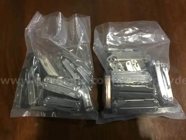 1 Lot of Assorted Leatherman (2) Bags of 50