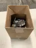 Lot of misc box items-Black &#x26; blue Kobalt drill gun (NO BATTERIES, NOR BITS INCLUDED), silver 5/8 Cr-v wrench tool, &#x22;DH&#x22;