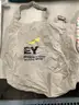 Lot of misc box items-Oakton Family bag, Trader Joe&#x27;s bag, Wilmington Trust bag, multi color striped purse, EY bag,  DH