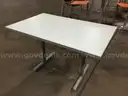 One 48x30x28H Table w/metal legs                                                                         &#x201C;C&#x201D;