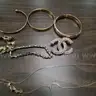 Lot of Jewelry- Gold Necklaces, Bracelets, Earring "JM"