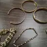 Lot of Jewelry- Gold Necklaces, Bracelets, Earring "JM"