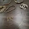 Lot of Jewelry- Gold Necklaces, Bracelets, Earring "JM"