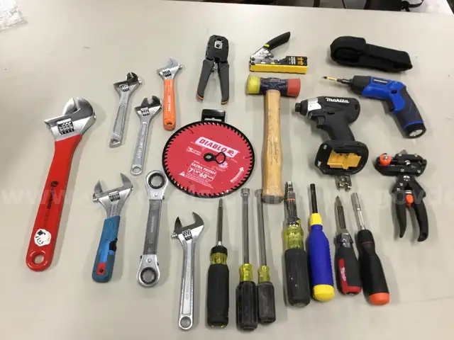 Lot Box of Assorted Tools                                                                      “C”