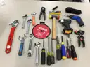 Lot Box of Assorted Tools                                                                      “C”