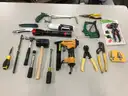 Lot Box of Assorted Tools                                                                     “C”