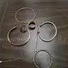 Lot of Jewelry- Gold Necklaces, Bracelets, Rings, Watch "JM"