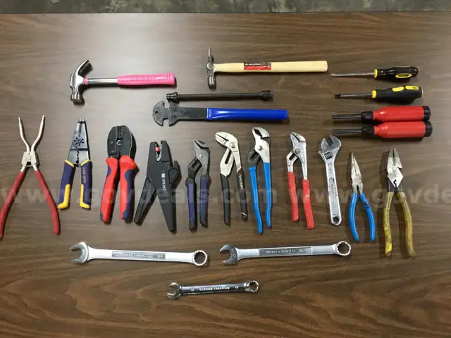 Lot Box of Assorted Tools                                                                               “C”