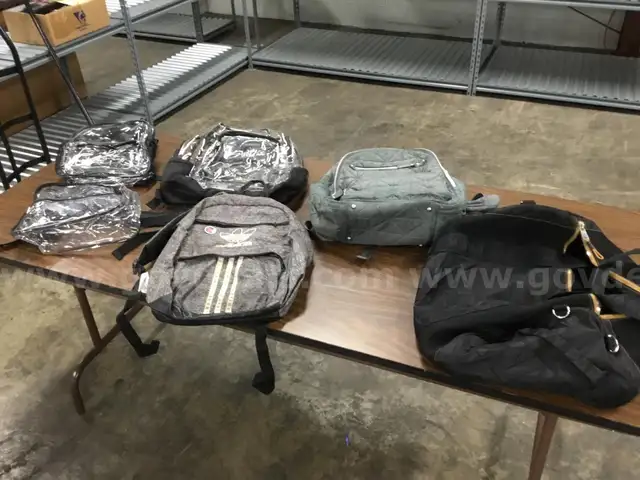 Lot Box of 6 Assorted Bags and Backpacks                                                                             “C”