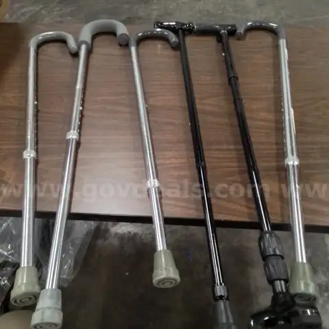 Lot of Walking Canes (6)