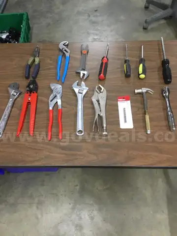 Lot of misc tools-steel silver 10CR vise grip tool  “DH”