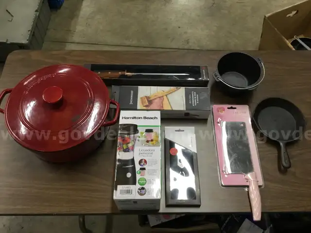 Lot Box of Assorted Kitchen Equipment                                                                               “C”