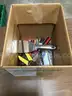 Lot of misc tools-steel silver DeWalt scraper  “DH”