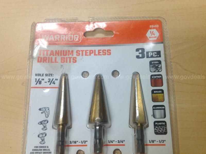 Warrior titanium drill online bits