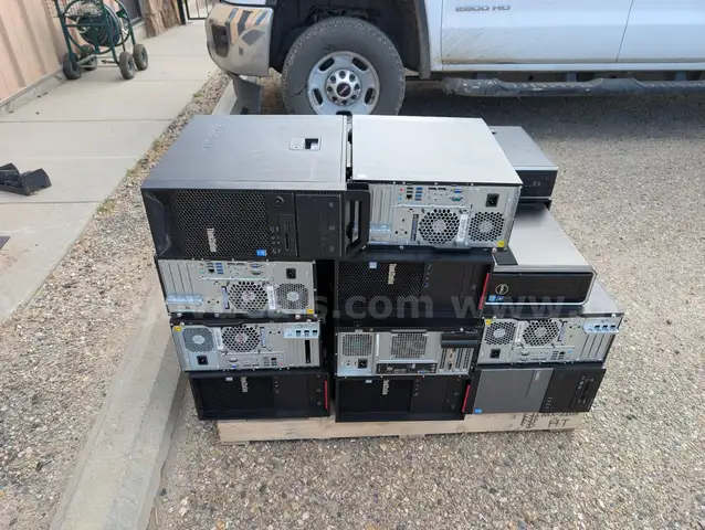 Pallet of Desktop Computers
