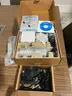 2 Network Cameras w/ 2 camera servers and mounting brackets