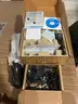 2 Network Cameras w/ 2 camera servers and mounting brackets