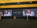 32&#x22; Video Wall W/ Assorted Electronics