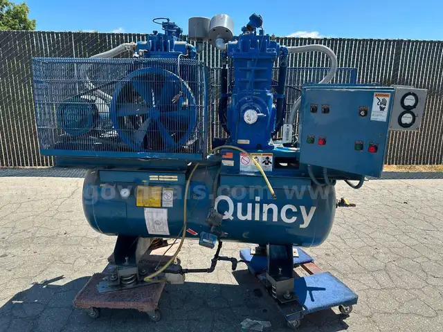 Quincy QT Series Duplex Piston Air Compressor