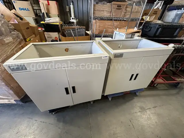Lot of 2x Labconco Protector Acid Storage Cabinet