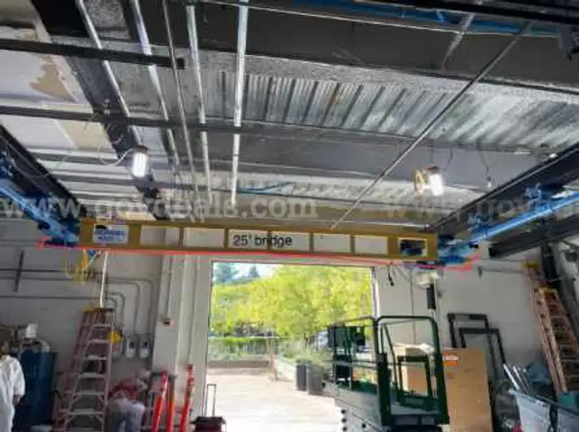 4000 lbs Gorbel Gantry Crane With 25&#x27; Bridge