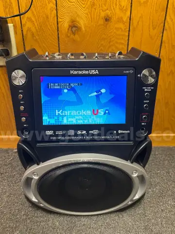 Karaoke USA GF829 DVD/CDG/MP3G Karaoke System