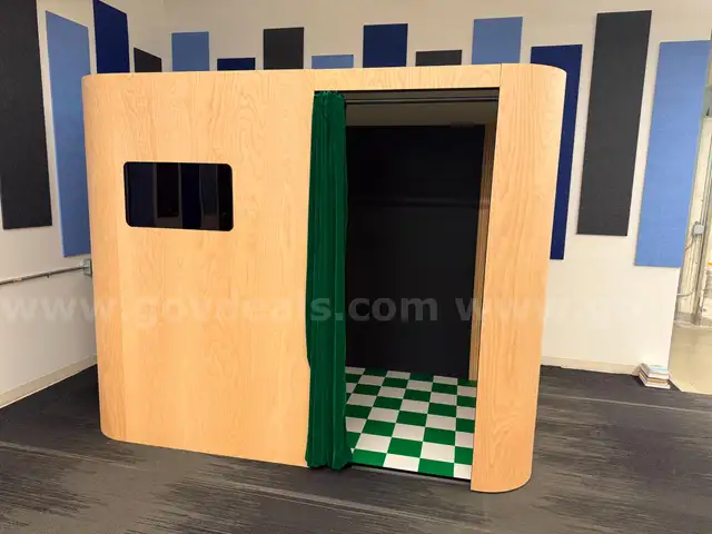 Large Wooden Photo Booth